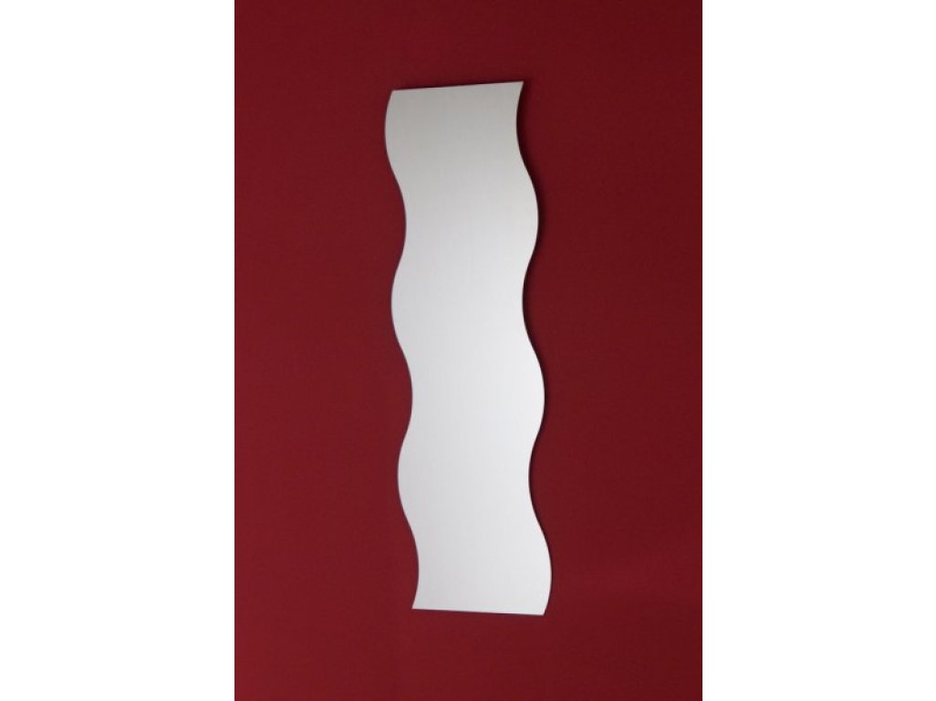 Sada 2 zrcadel - vlna 90x30cm 60